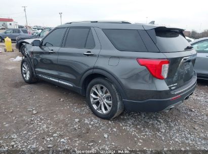 2020 FORD EXPLORER LIMITED Gray  Gasoline 1FMSK8FH4LGB86602 photo #4