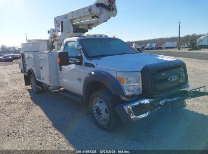 2016 FORD F-550 CHASSIS XL White  Diesel 1FDUF5HTXGEA83084 photo #1