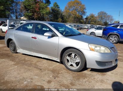 2010 PONTIAC G6 Silver  Flexible Fuel 1G2ZA5E03A4107018 photo #1