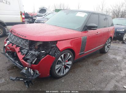 2020 LAND ROVER RANGE ROVER SV AUTOBIOGRAPHY DYNAMIC Red  Gasoline SALGW2RE3LA580584 photo #3