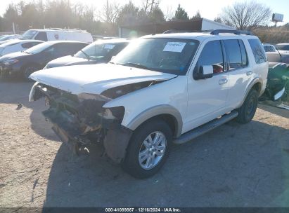 2009 FORD EXPLORER EDDIE BAUER White  Gasoline 1FMEU74E99UA15901 photo #3