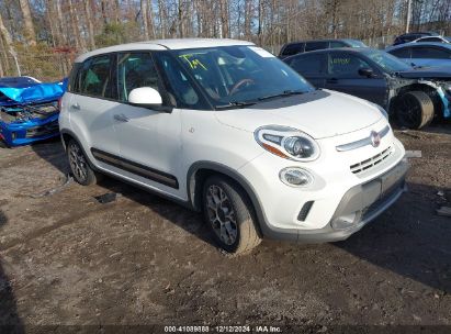 2014 FIAT 500L TREKKING White  Gasoline ZFBCFADH7EZ020138 photo #1