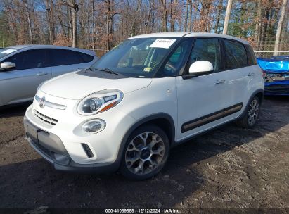 2014 FIAT 500L TREKKING White  Gasoline ZFBCFADH7EZ020138 photo #3