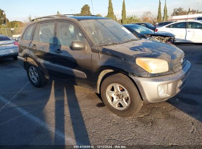 2003 TOYOTA RAV4 Black  Gasoline JTEGH20V430095628 photo #1