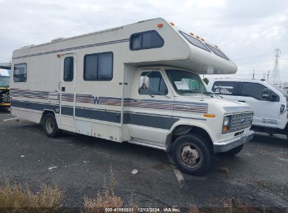 1990 FORD ECONOLINE E350 CUTAWAY VAN   Gasoline 1FDKE30G4LHA18009 photo #1