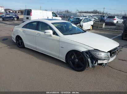 2012 MERCEDES-BENZ CLS 550 White  Gasoline WDDLJ7DB2CA012668 photo #1