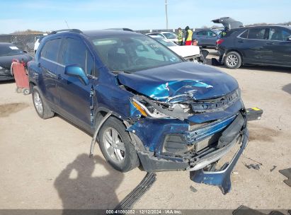 2020 CHEVROLET TRAX FWD LT Blue  Gasoline 3GNCJLSB5LL336042 photo #1