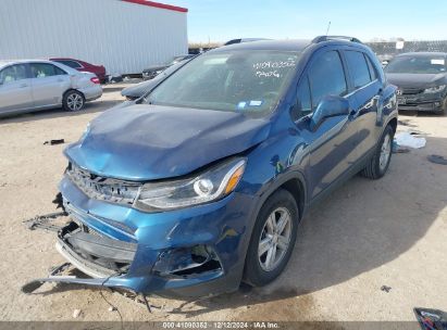 2020 CHEVROLET TRAX FWD LT Blue  Gasoline 3GNCJLSB5LL336042 photo #3