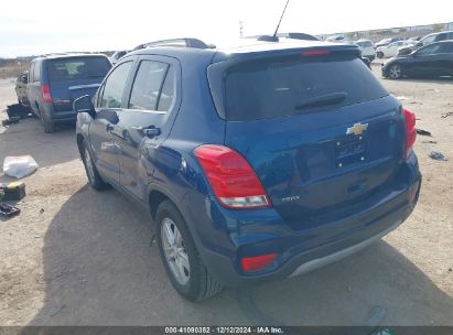 2020 CHEVROLET TRAX FWD LT Blue  Gasoline 3GNCJLSB5LL336042 photo #4