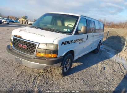 2013 GMC SAVANA 2500 WORK VAN White  Flexible Fuel 1GTW7GBA1D1145469 photo #3