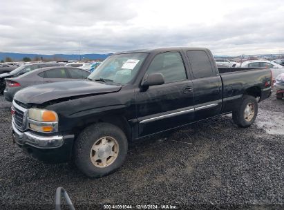 2004 GMC SIERRA 1500 SLE Black  Gasoline 1GTEK19T74E400259 photo #3