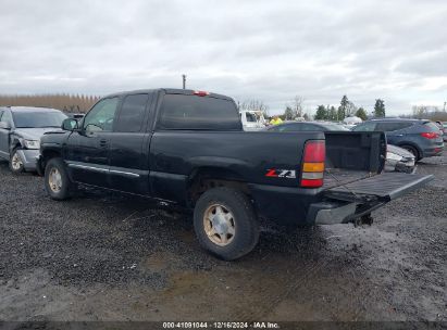 2004 GMC SIERRA 1500 SLE Black  Gasoline 1GTEK19T74E400259 photo #4