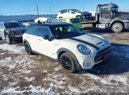 2019 MINI CLUBMAN COOPER S White  Gasoline WMWLU5C5XK2G03566 photo #1