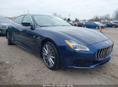 2019 MASERATI QUATTROPORTE S Q4 GRANLUSSO Dark Blue  Gasoline ZAM56YRL8K1323981 photo #1