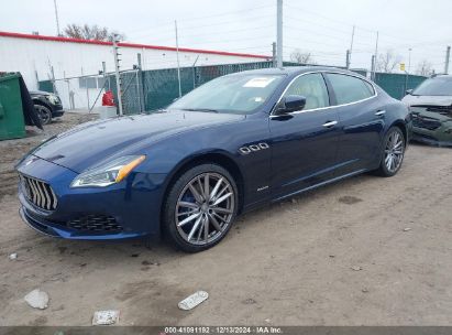 2019 MASERATI QUATTROPORTE S Q4 GRANLUSSO Dark Blue  Gasoline ZAM56YRL8K1323981 photo #3