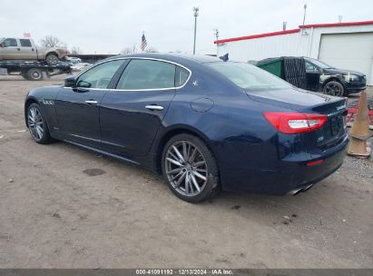 2019 MASERATI QUATTROPORTE S Q4 GRANLUSSO Dark Blue  Gasoline ZAM56YRL8K1323981 photo #4