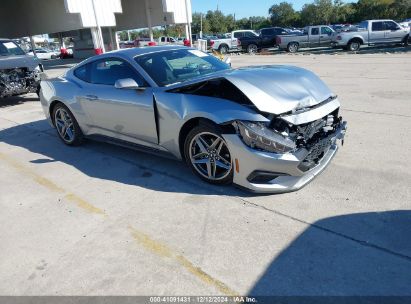 2024 FORD MUSTANG ECOBOOST FASTBACK Silver  Gasoline 1FA6P8TH7R5146701 photo #1