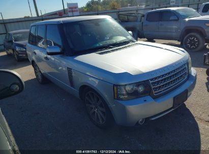 2011 LAND ROVER RANGE ROVER SUPERCHARGED Silver  Gasoline SALMF1E4XBA345642 photo #1