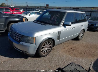 2011 LAND ROVER RANGE ROVER SUPERCHARGED Silver  Gasoline SALMF1E4XBA345642 photo #3