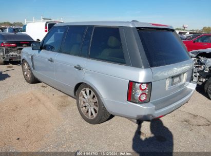 2011 LAND ROVER RANGE ROVER SUPERCHARGED Silver  Gasoline SALMF1E4XBA345642 photo #4