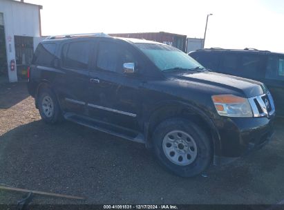 2011 NISSAN ARMADA PLATINUM Gray  Gasoline 5N1AA0NE8BN617699 photo #1