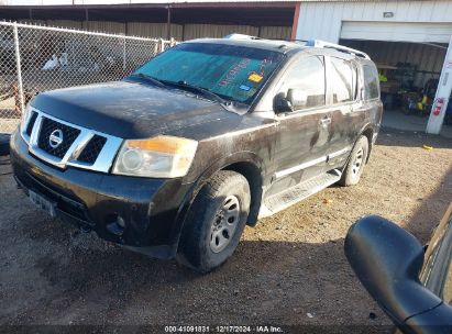 2011 NISSAN ARMADA PLATINUM Gray  Gasoline 5N1AA0NE8BN617699 photo #3