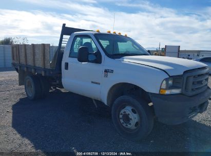 2003 FORD F-450 CHASSIS XL/XLT White  Diesel 1FDXF46P53ED85678 photo #1