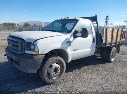 2003 FORD F-450 CHASSIS XL/XLT White  Diesel 1FDXF46P53ED85678 photo #3