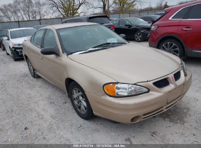 2004 PONTIAC GRAND AM SE Gold  Gasoline 1G2NE52F64M520552 photo #1