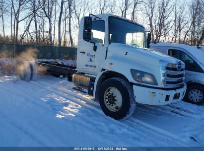 2015 HINO 258/268 White  Diesel 5PVNE8JT8F4S56371 photo #1