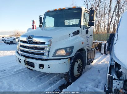 2015 HINO 258/268 White  Diesel 5PVNE8JT8F4S56371 photo #3