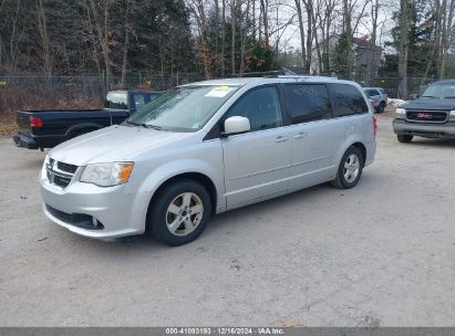 2011 DODGE GRAND CARAVAN CREW Silver  Flexible Fuel 2D4RN5DG5BR661399 photo #3