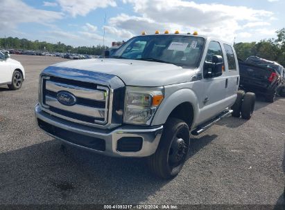 2016 FORD F-350 CHASSIS XLT White  Diesel 1FD8W3HT9GEC52646 photo #3