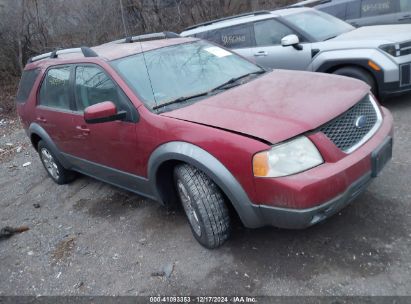 2006 FORD FREESTYLE SEL Red  Gasoline 1FMDK02156GA32892 photo #1