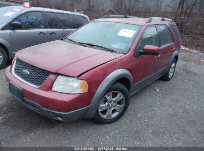 2006 FORD FREESTYLE SEL Red  Gasoline 1FMDK02156GA32892 photo #3