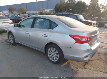 2016 NISSAN SENTRA S Silver  Gasoline 3N1AB7AP8GY326005 photo #4