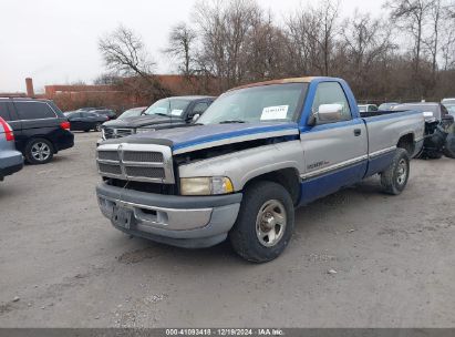 1996 DODGE RAM 1500 Blue  Gasoline 1B7HC16Z2TS524636 photo #3