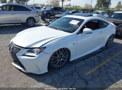 2016 LEXUS RC 350 White  Gasoline JTHHE5BCXG5013987 photo #3