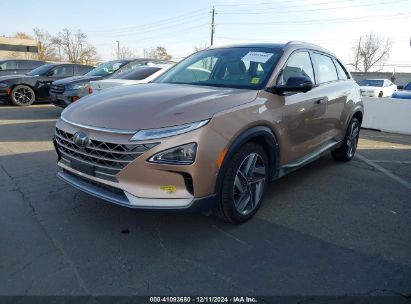 2019 HYUNDAI NEXO LIMITED Brown  Other KM8J84A65KU000686 photo #3