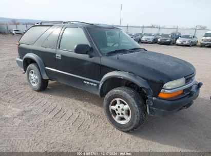 1999 CHEVROLET BLAZER Black  Gasoline 1GNCT18W4XK201053 photo #1