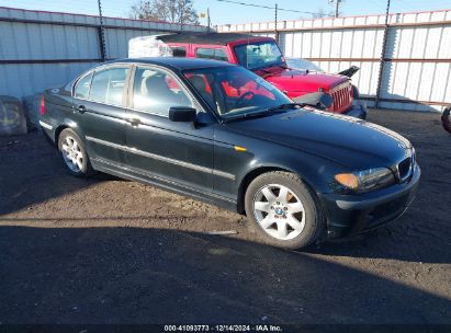 2002 BMW 325I Black  Gasoline WBAEV33442PD55190 photo #1