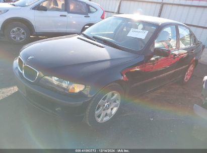 2002 BMW 325I Black  Gasoline WBAEV33442PD55190 photo #3