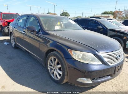 2008 LEXUS LS 460 Blue  Gasoline JTHBL46F385067188 photo #1