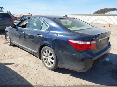 2008 LEXUS LS 460 Blue  Gasoline JTHBL46F385067188 photo #4