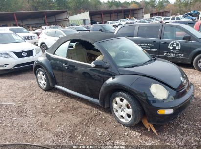 2003 VOLKSWAGEN NEW BEETLE GLS Black  Gasoline 3VWCK21Y53M313230 photo #1