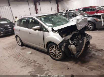 2013 FORD C-MAX HYBRID SE Silver  Hybrid 1FADP5AU5DL533807 photo #1