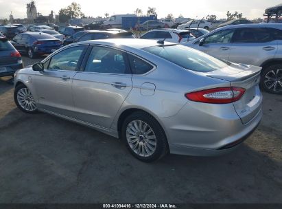 2013 FORD FUSION ENERGI TITANIUM Silver  Hybrid 3FA6P0SU0DR303944 photo #4