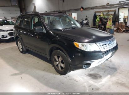 2011 SUBARU FORESTER 2.5X Black  Gasoline JF2SHABC4BH772571 photo #1