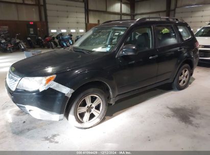 2011 SUBARU FORESTER 2.5X Black  Gasoline JF2SHABC4BH772571 photo #3