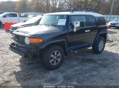 2007 TOYOTA FJ CRUISER Black  Gasoline JTEBU11FX70084355 photo #3